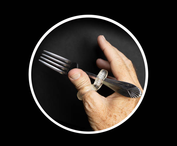 Hold a Fork Easier - Get a Grip